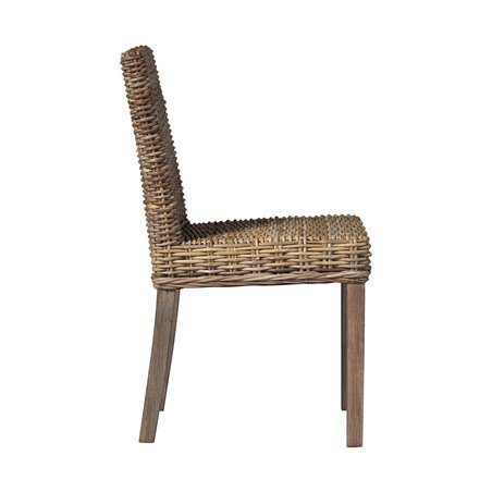 Greenwood Lisbon Garden Chair In Grey Kubu