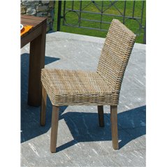Sedia Lisbona In Grey Kubu