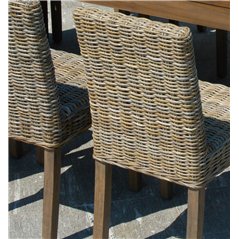 Sedia Lisbona In Grey Kubu