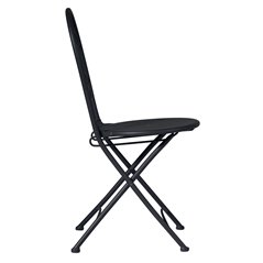 Greenwood Orta Iron Garden Chair - Anthracite - Folding