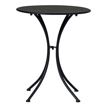 Tavolo Stresa In Ferro Ø60 cm - Nero