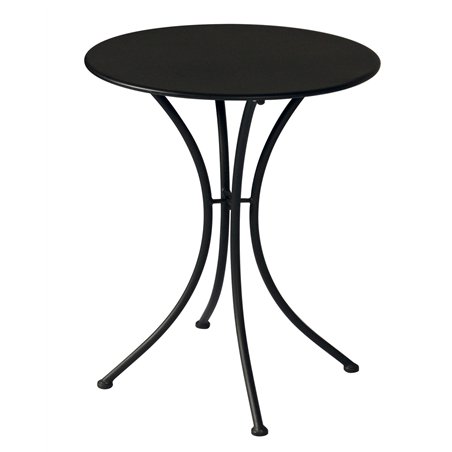 Greenwood Stresa Iron Garden Table Ø60 cm - Black