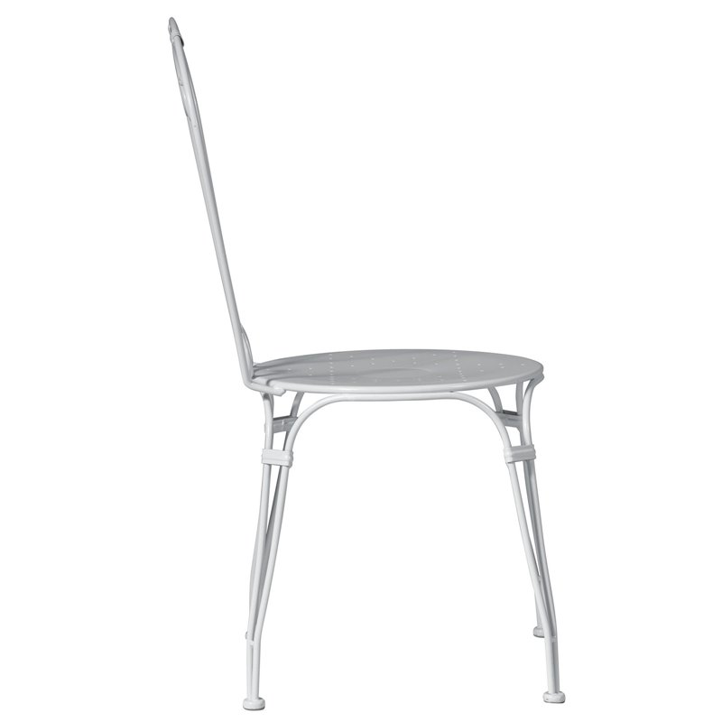 Greenwood Sirmione Iron Garden Chair - Ivory Greenwood Sirmione Iron Garden Chair - Ivory