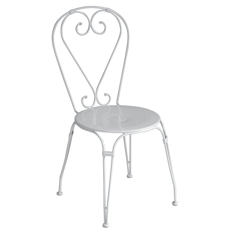Greenwood Sirmione Iron Garden Chair - Ivory Greenwood Sirmione Iron Garden Chair - Ivory