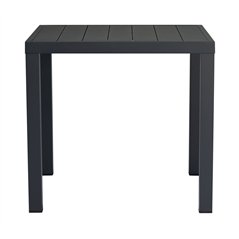 Tavolo San Vincenzo In Alluminio 80x80 cm - Antracite