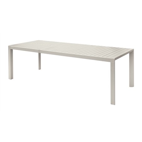 Greenwood Naxos Extendable Aluminum Garden Table 160/240x90 cm - Crete