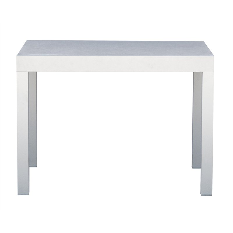 Greenwood Split Aluminum Garden Table 104/208x75 cm - White - Extendable