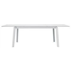 Tavolo San Donato In Alluminio 160/240x102 cm - Bianco - Allungabile