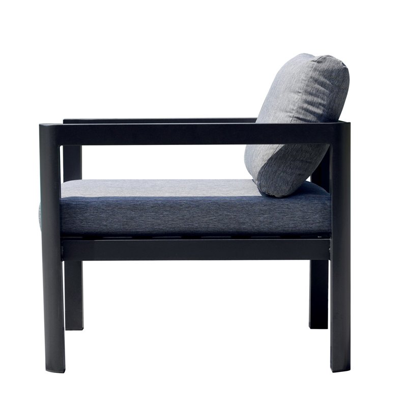 Ensemble café Marseille Chaise de jardin en aluminium - Anthracite Greenwood Ensemble café Marseille Chaise de jardin en aluminium - Anthracite Greenwood