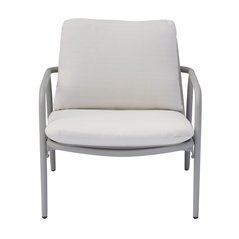 Set Montpellier In Alluminio - Corda Beige - Creta