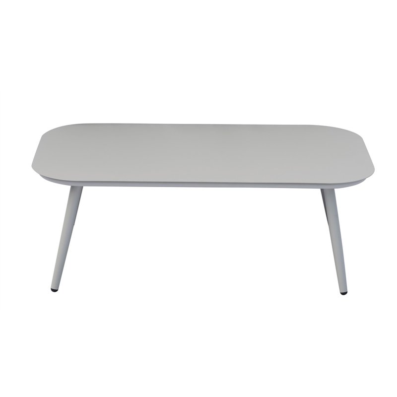 Ensemble Montpellier en aluminium - Corde beige - Crète Greenwood