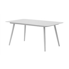 Set Alicante In Alluminio - Corda Grigia - Bianco