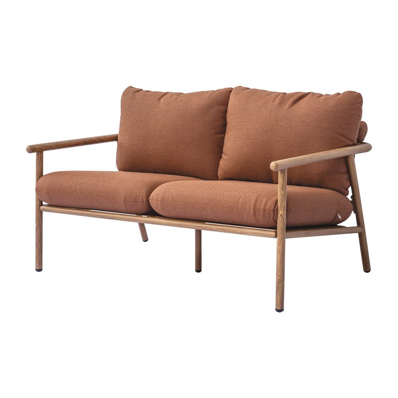 Ensemble en aluminium Cartagena - Effet bois Greenwood Ensemble en aluminium Cartagena - Effet bois Greenwood