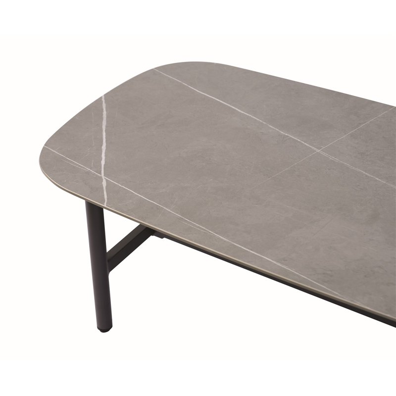 Greenwood Almeria Aluminum Lounge Set - Anthracite