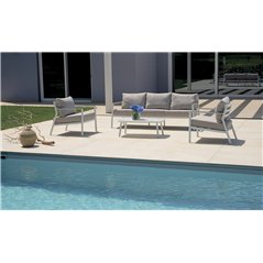 Set Cadice In Alluminio - Bianco