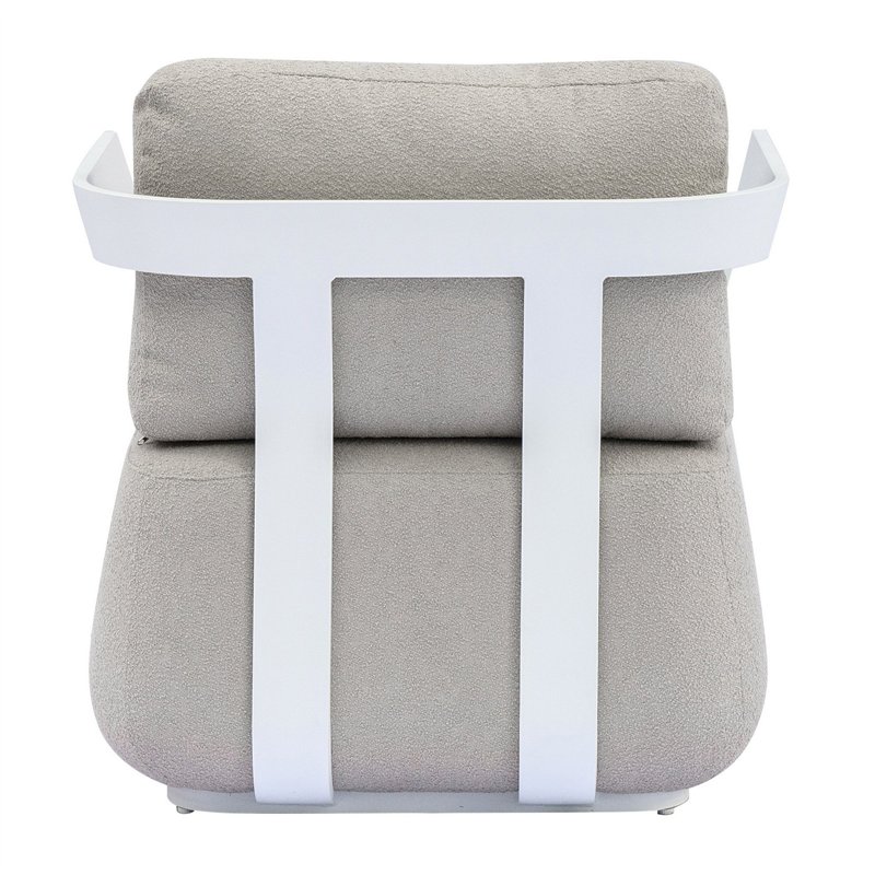 Ensemble Monaco en aluminium - Blanc Greenwood