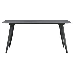 Set Milano In Alluminio - Wicker Grigio - Antracite