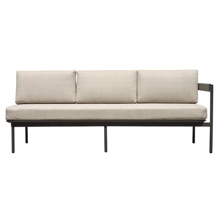 Ensemble d'angle en aluminium Torvaianica - Anthracite Greenwood