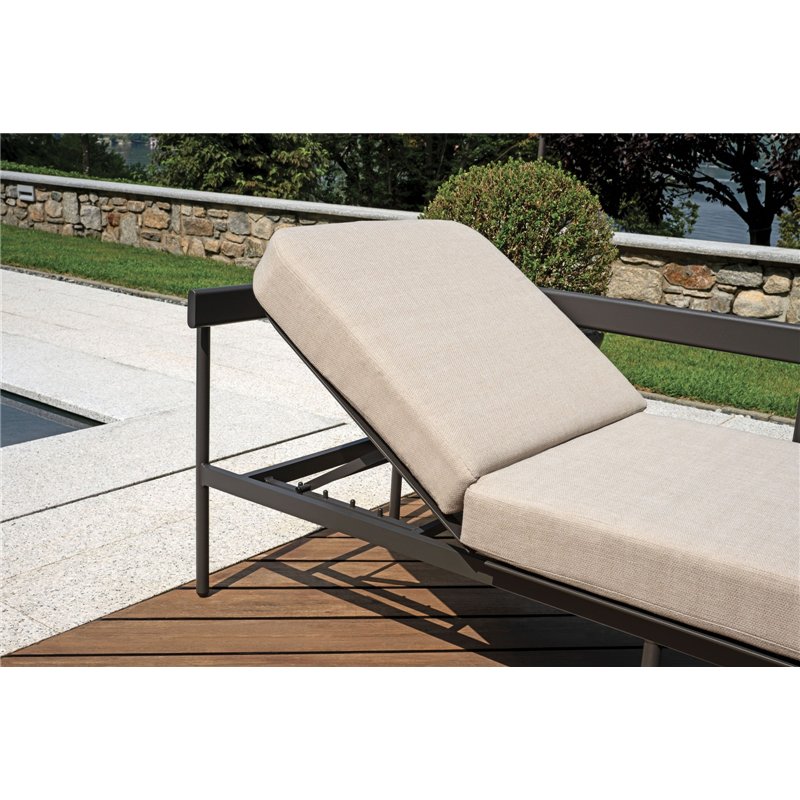 Greenwood Torvaianica Aluminum Corner Lounge Set - Anthracite