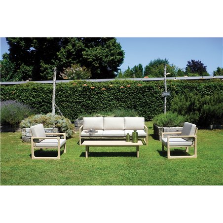 Set Dresda In Acacia - Finitura Color Teak