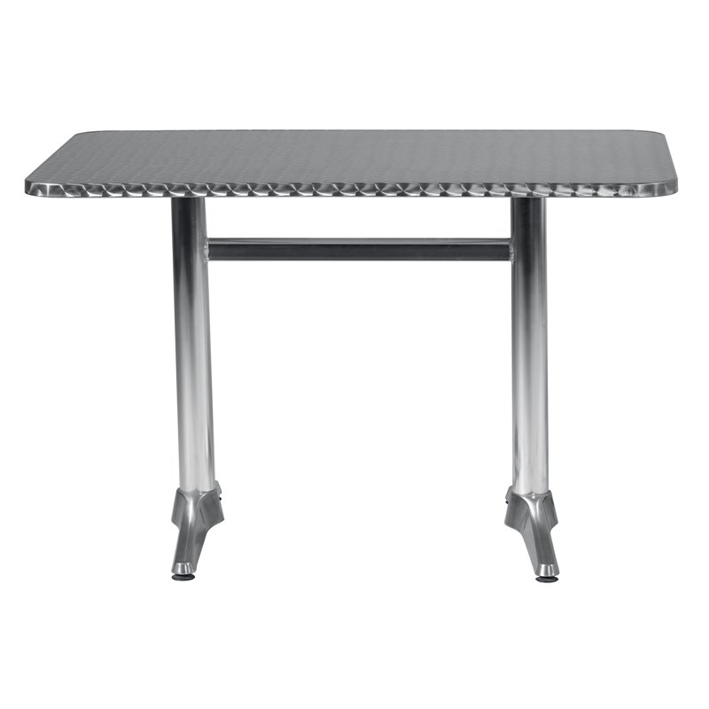 Greenwood Aluminum and Steel Table 70x110 cm