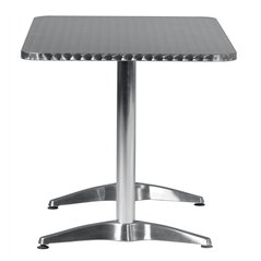Greenwood Aluminum and Steel Garden Table 70x110 cm