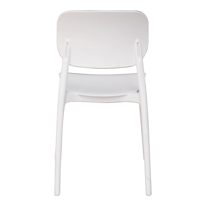 Greenwood Enna Chair in Polypropylene with Fiberglass - White