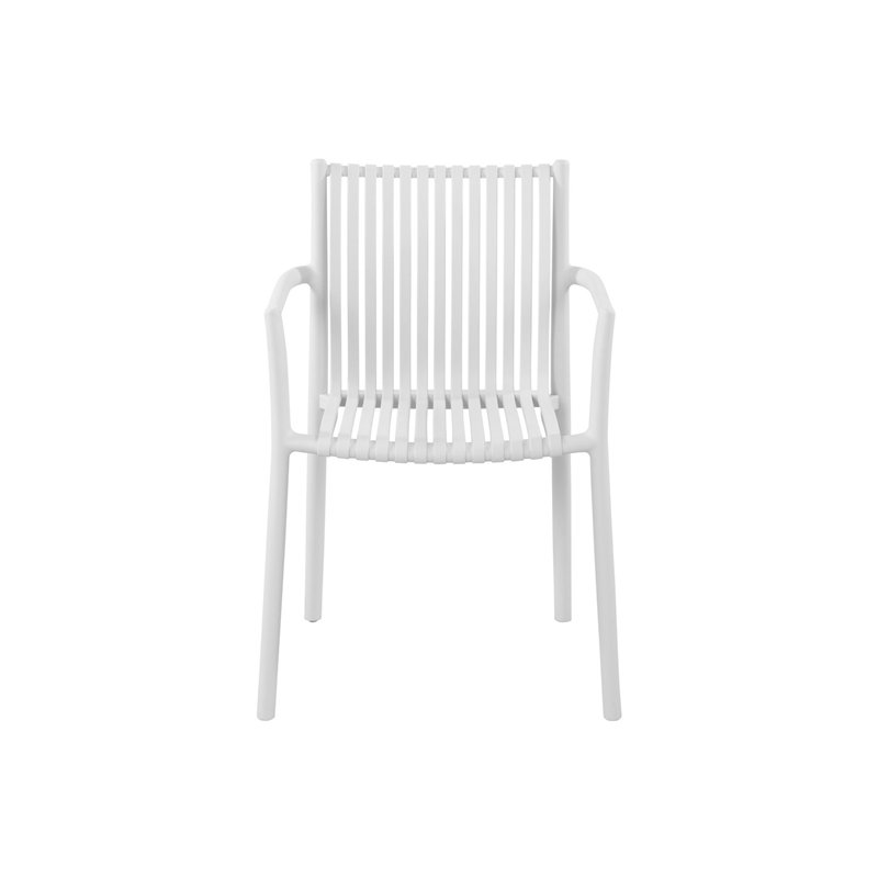 Greenwood Siena Chair in Polypropylene with Fiberglass - White