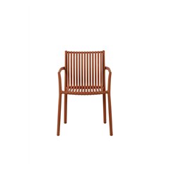 Sedia Siena In Polipropilene Con Fibra Di Vetro  - Mattone