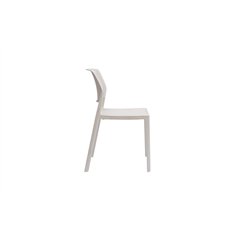 Greenwood Ravenna Garden Chair in Polypropylene with Fiberglass - White