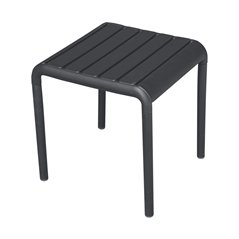 Tavolino In Polipropilene Con Fibra Di Vetro 45x45 cm - Antracite