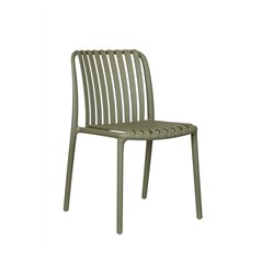 Sedia Como In Polipropilene Con Fibra Di Vetro  - Verde