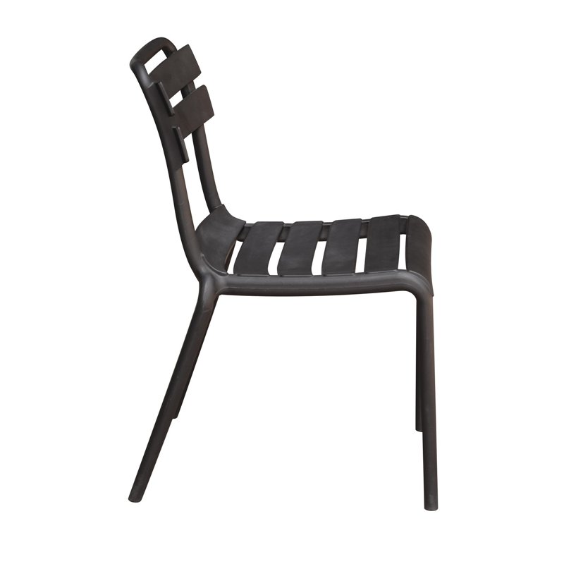 Greenwood Monza Chair in Polypropylene with Fiberglass - Anthracite