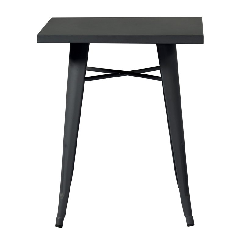 Table de jardin en tôle 60x60 cm - Plomb Greenwood