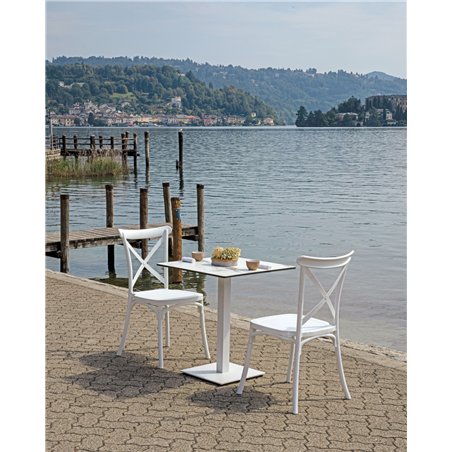 Socle en acier - 11,50 kg - Blanc Greenwood