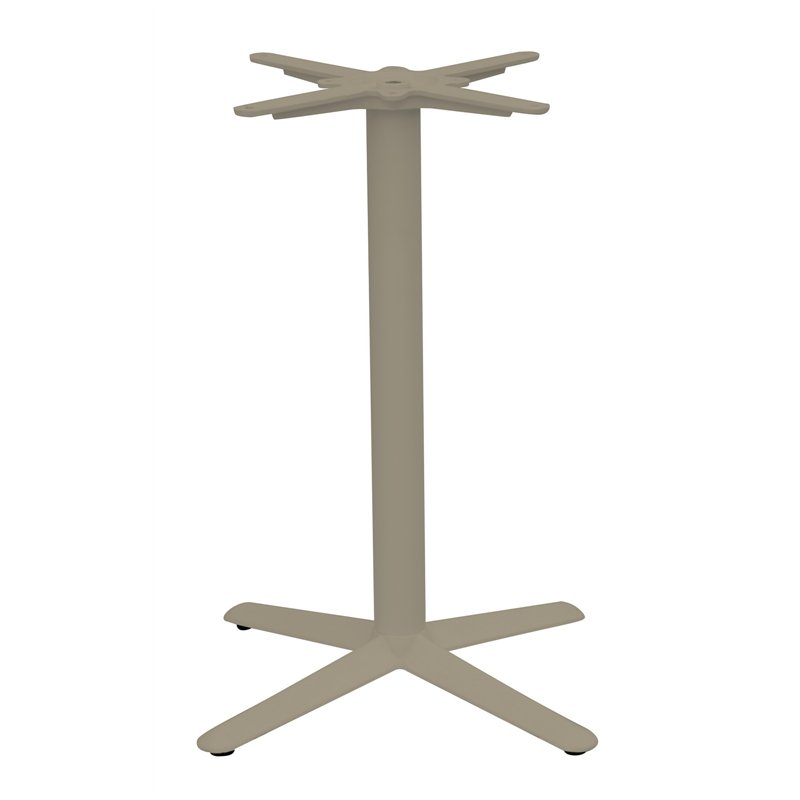 Socle en fonte et acier - 8 kg - Gris tourterelle Greenwood Socle en fonte et acier - 8 kg - Gris tourterelle Greenwood