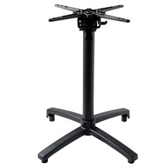 Basamento Pieghevole In Alluminio - 6,60 Kg - Antracite - Autolivellante