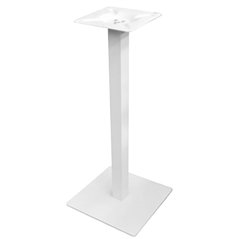 Basamento Alto In Acciaio - 13 Kg - Bianco