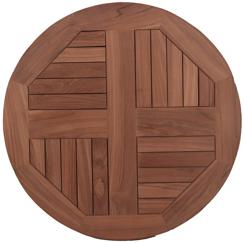 Plateau en teck Ø70 cm Greenwood