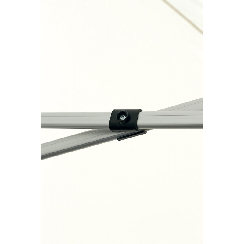 Tonnelle de Jardin pliant en aluminium 3x6 - Revêtement en résine Greenwood