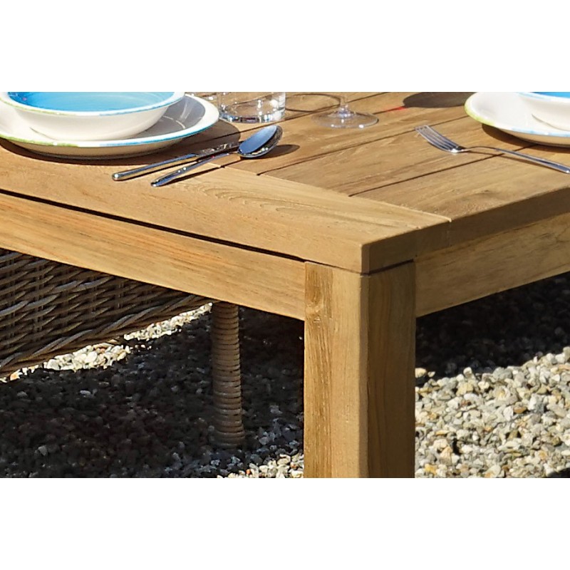 Greenwood Jakarta Garden Table in Recycled Teak 200x100 cm