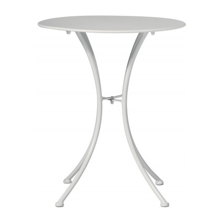 Greenwood Ivory Iron Fish Pond Garden Table Ø60 cm