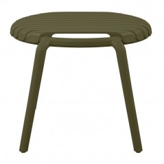 Greenwood Valencia Balcony Garden Table Set in Polypropylene with Fiberglass - Green