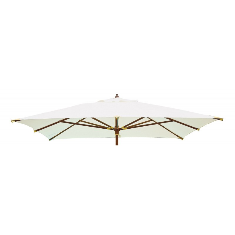 Toile de Rechange écrue 3x3m pour Parasol de jardin de jardin supplémentaire E4008 Greenwood
