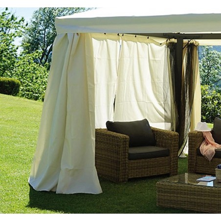 Ensemble de store latéral pour Tonnelle de Jardin 3x4m GAZ034 Greenwood
