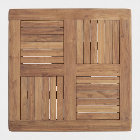 Plateau en teck 80x80 cm Greenwood