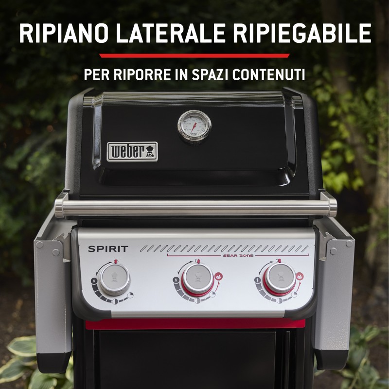 Barbecue Weber à Gaz Spirit E-415 Noir Réf. 1502100