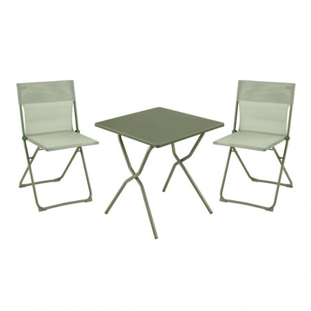 Set con Tavolo e 2 sedie BALCONY 64 x 70 cm colore Moss LaFuma