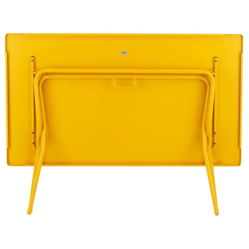 Set con Tavolo e 6 sedie BALCONY 140 x 80 cm colore Miel LaFuma Set con Tavolo e 6 sedie BALCONY 140 x 80 cm colore Miel LaFuma