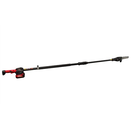 Potatore a catena telescopico a batteria Blue Bird PCS 22-10A asta 177–257 cm con 1 batteria 21 V max – 5 Ah inclusa
